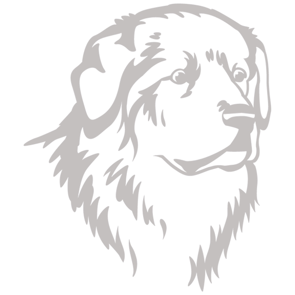 Great Pyrenees Silhouette [SVG, DXF]
