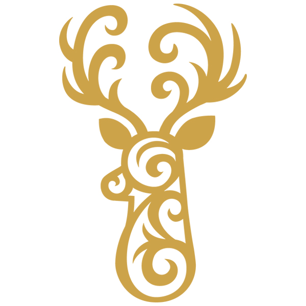 Christmas Gala - Reindeer [SVG, DXF]