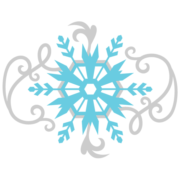 Frosty Filigree Snowflake [SVG, DXF]
