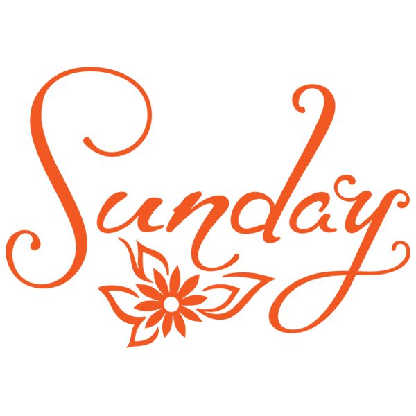 Beautiful Sunday [SVG, DXF]