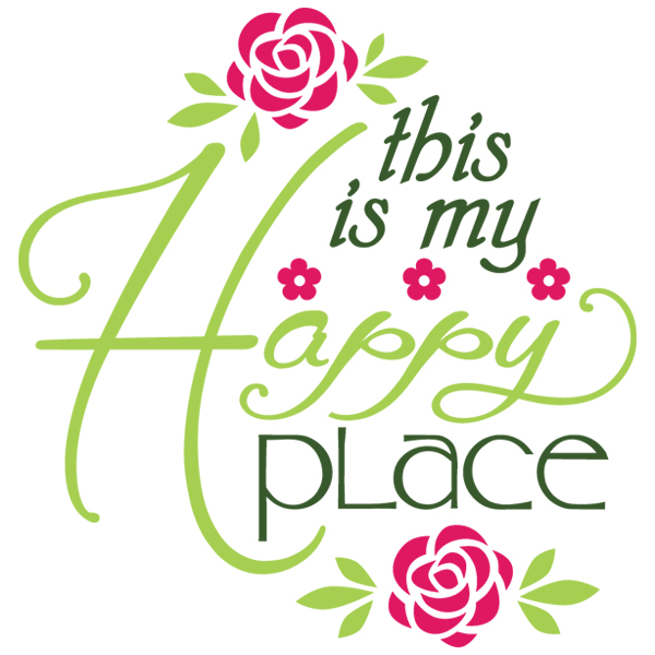 This Is My Happy Place [SVG, DXF]