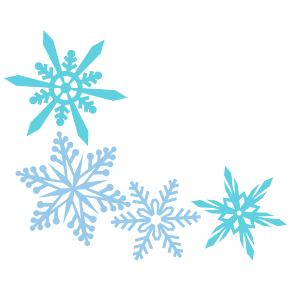 Frosty Flourish Corner [SVG, DXF]