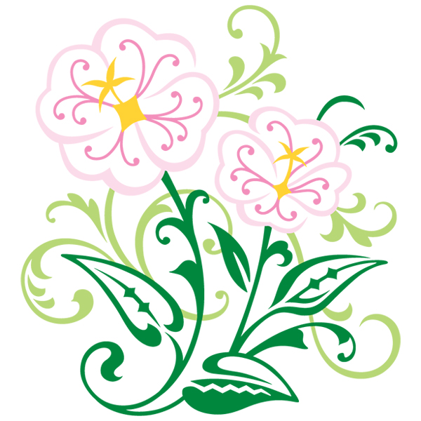 Evening Primrose Filigree [SVG, DXF]