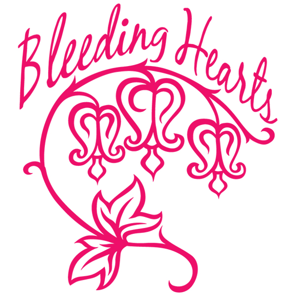 Spring Garden Bleeding Hearts [SVG, DXF]