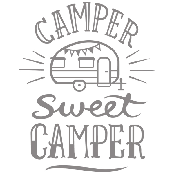Camper Sweet Camper [SVG, DXF]