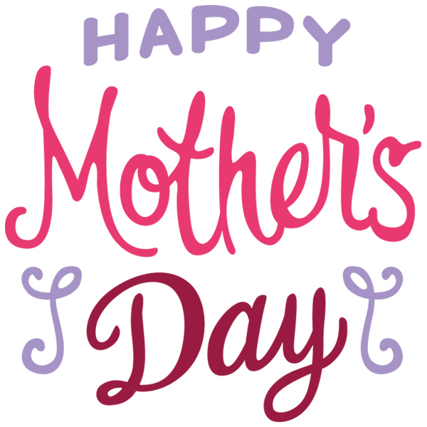 Happy Mother's Day [SVG, DXF]