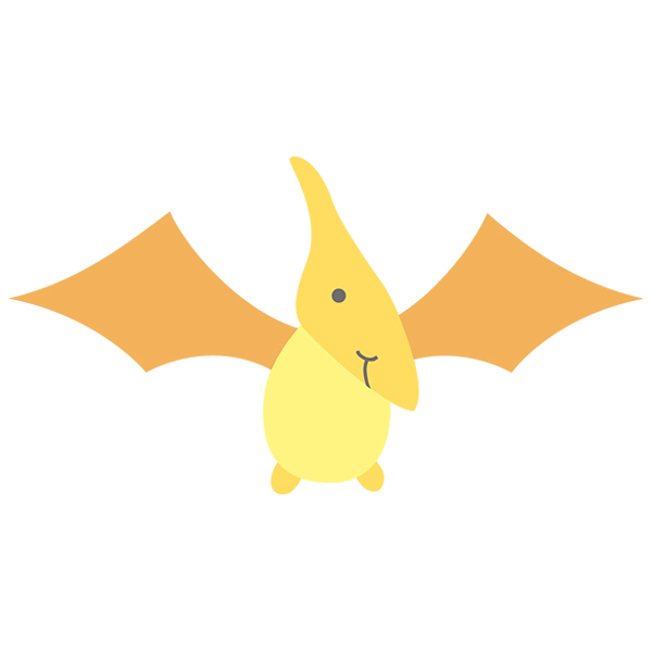 Baby Pterodactyl [SVG, DXF]