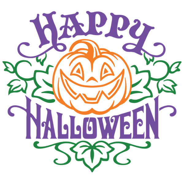 Happy Halloween [SVG, DXF]