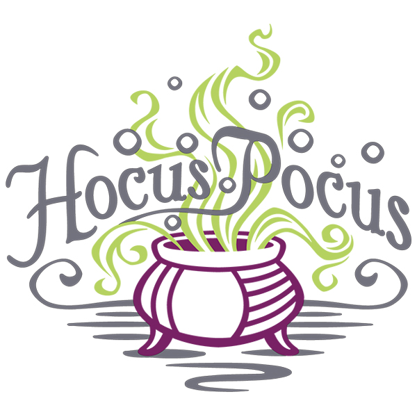 Hocus Pocus Cauldron [SVG, DXF]