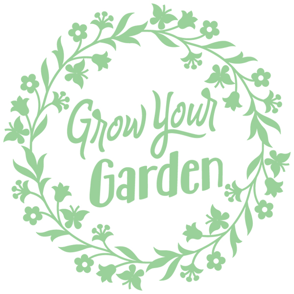 Grow Your Garden Simple Wreath [SVG, DXF]