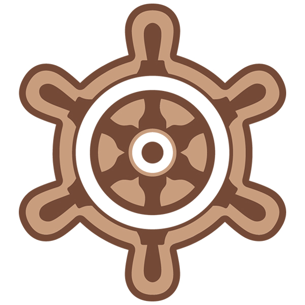Ship's Wheel [SVG, DXF]