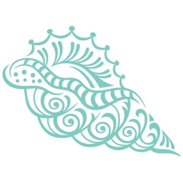 Seashell [SVG, DXF]