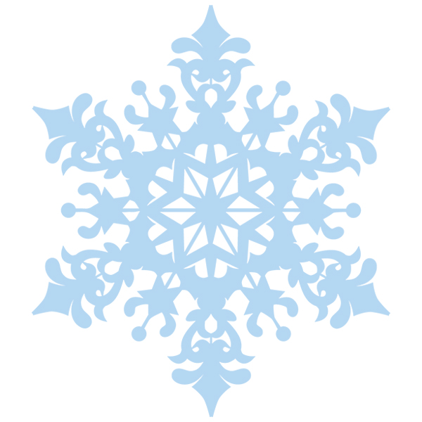 Folk Festivities - Snowflake [SVG, DXF]