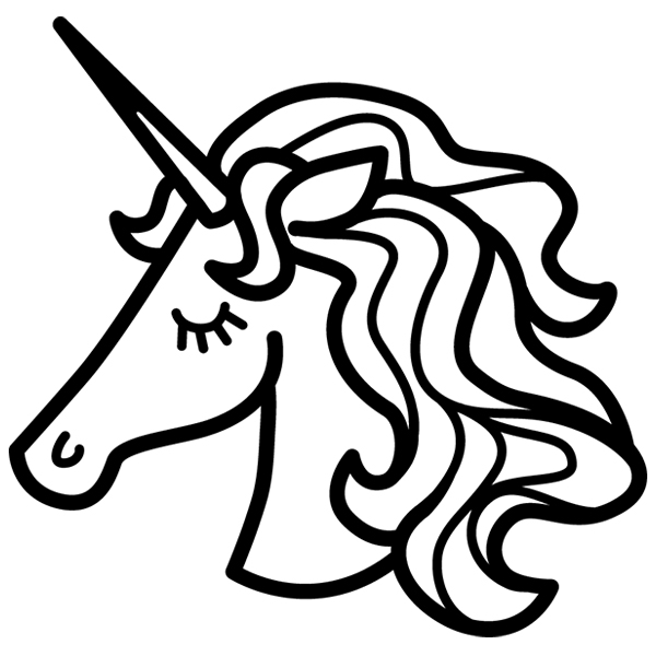 Daydream Doodles - Unicorn [SVG, DXF]