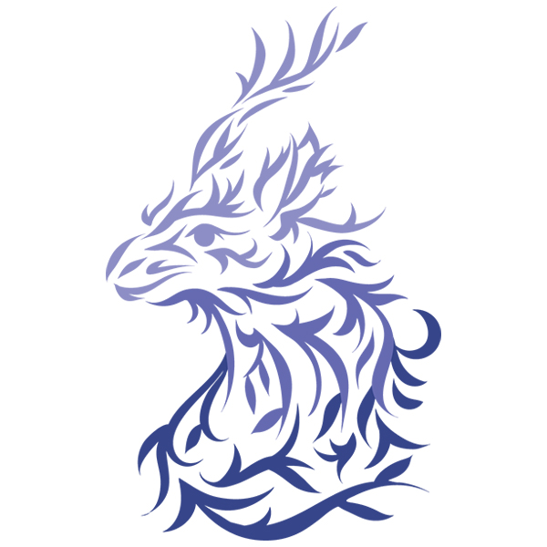 Fierce Fantasy - Kirin [SVG, DXF]
