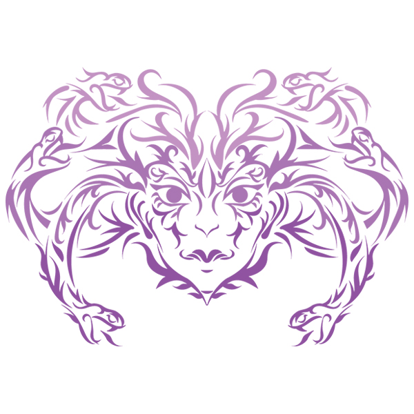 Fierce Fantasy - Medusa [SVG, DXF]