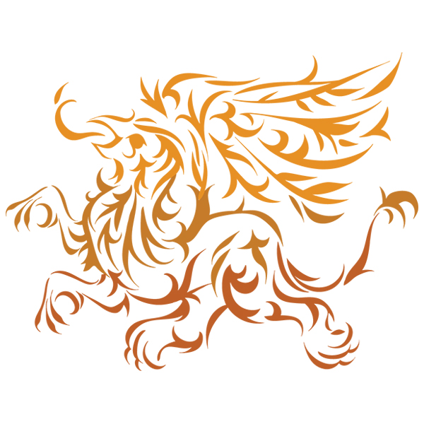 Fierce Fantasy - Griffin [SVG, DXF]