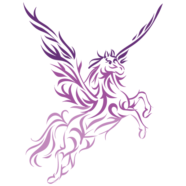 Fierce Fantasy - Pegasus [SVG, DXF]