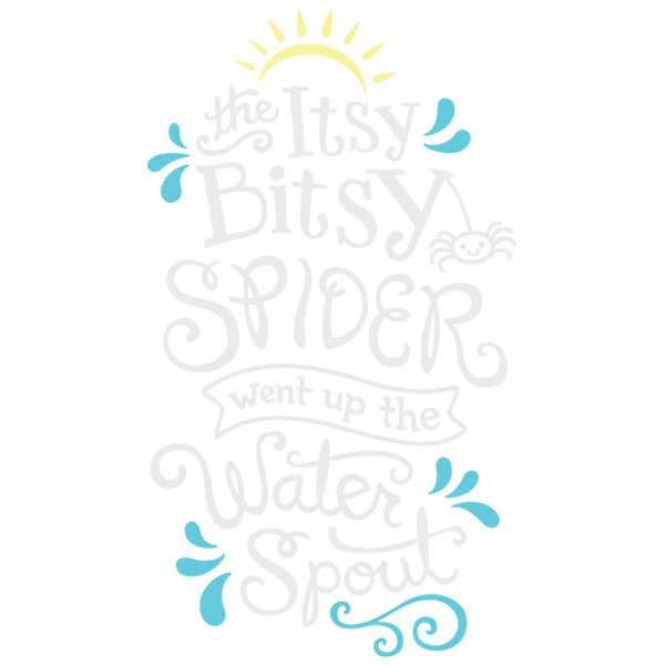 The Itsy Bitsy Spider [SVG, DXF]