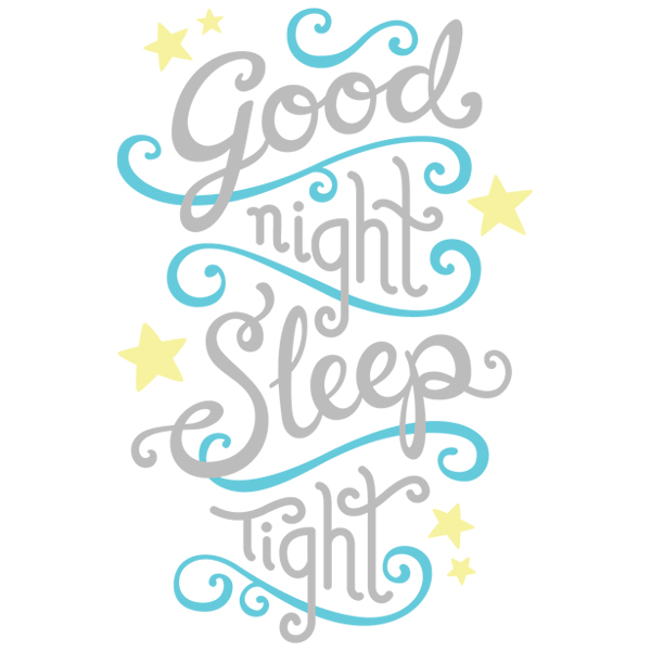Good Night, Sleep Tight [SVG, DXF]