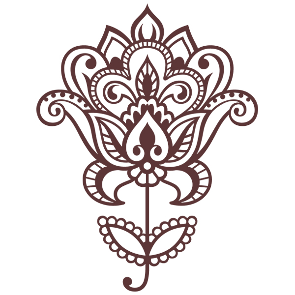 Mehndi Blossom [SVG, DXF]