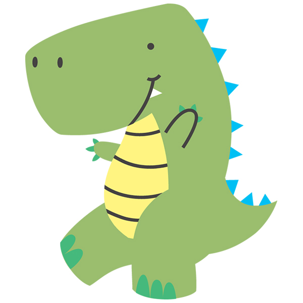 Baby T-Rex [SVG, DXF]