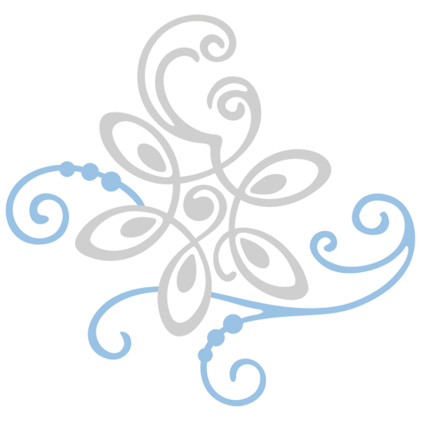 Fa La La Filigree Snowflake 1 [SVG, DXF]