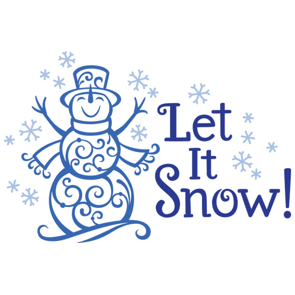 Let It Snowman [SVG, DXF]
