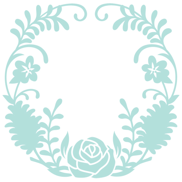 Elegant Woodland Wreath [SVG, DXF]