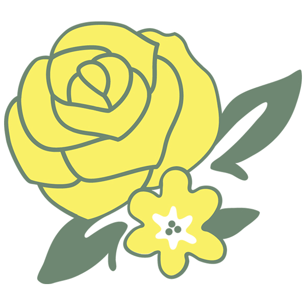 Elegant Woodland Flower [SVG, DXF]