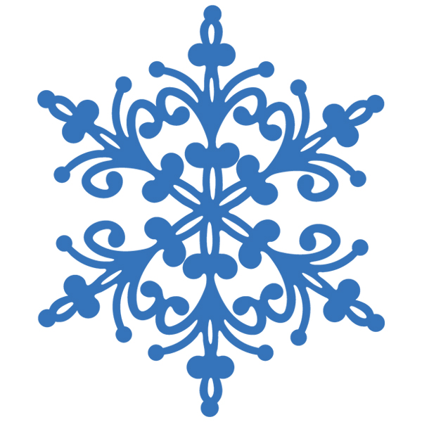 Snowflake Symmetry 1 [SVG, DXF]