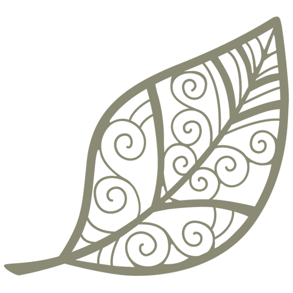Dogwood Leaf in Flight [SVG, DXF]