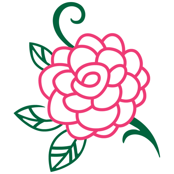 Fresh Flower 2 [SVG, DXF]