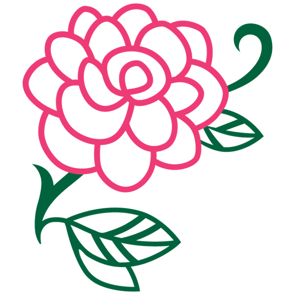Fresh Flower 5 [SVG, DXF]