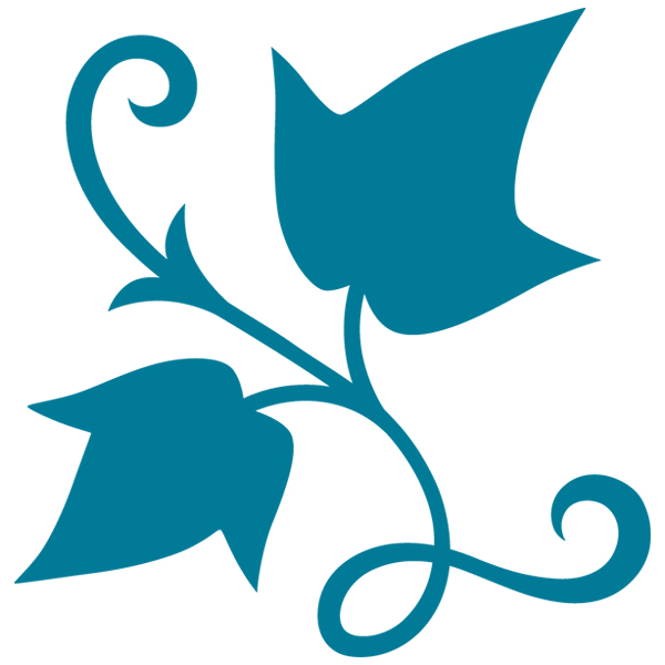 Elegant Ivy Accent [SVG, DXF]