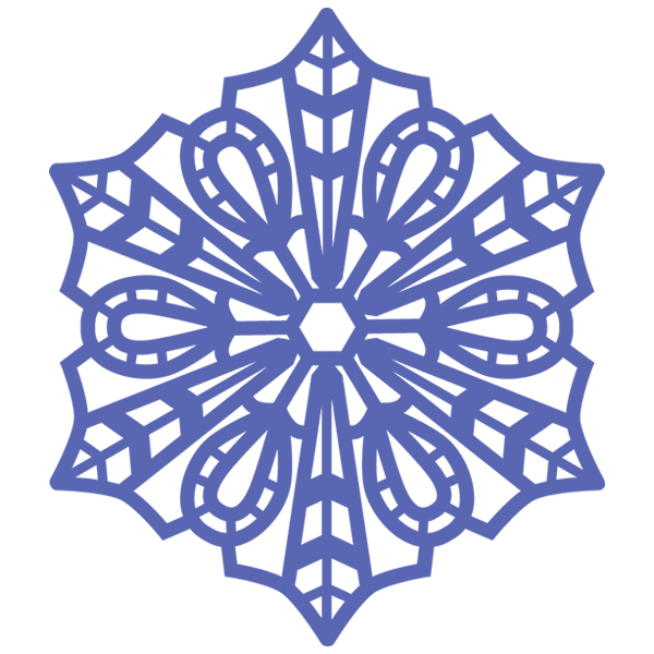 Cathedral Snowflake [SVG, DXF]