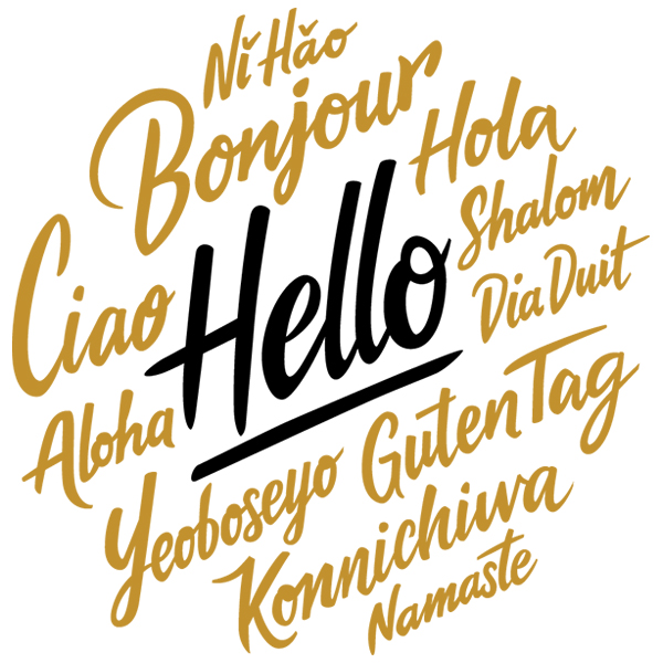 Global Greetings [SVG, DXF]