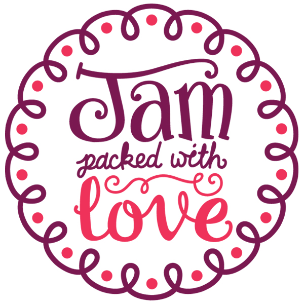 Jam Packed with Love [SVG, DXF]