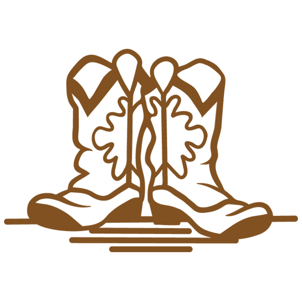 Classic Cowboy Boots [SVG, DXF]