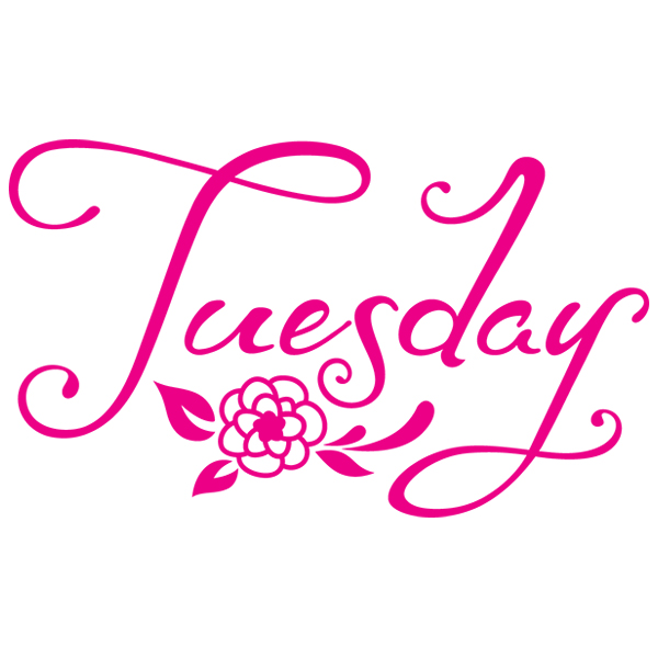 Beautiful Tuesday [SVG, DXF]