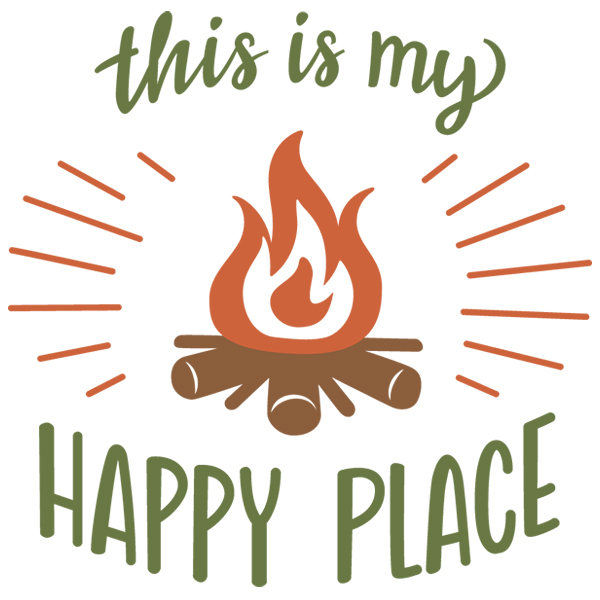 Happy Place [SVG, DXF]