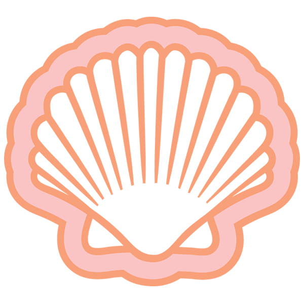 Ocean Seashell [SVG, DXF]