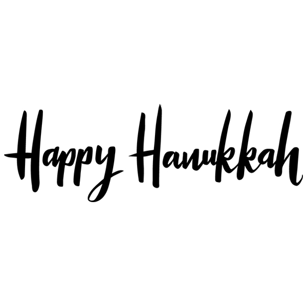 Happy Hanukkah [SVG, DXF]