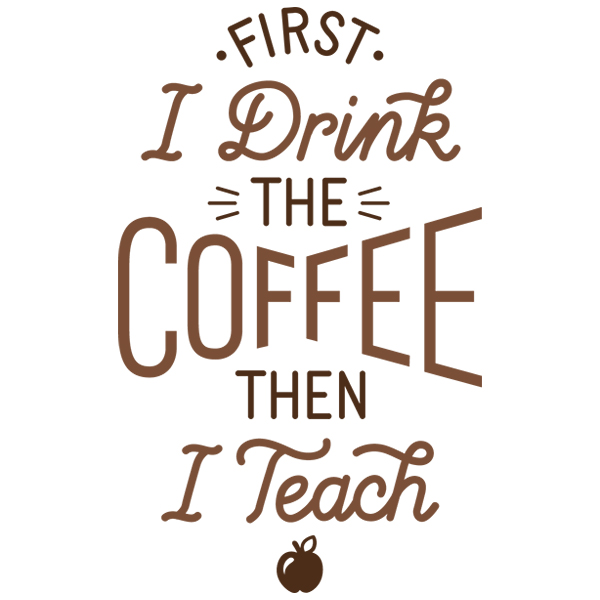 First I Drink The Coffee [SVG, DXF]
