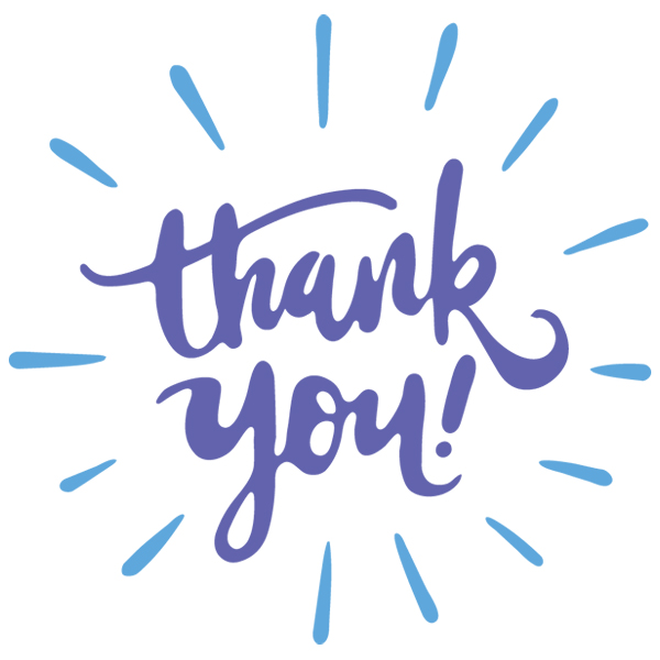 Bright Thank You [SVG, DXF]