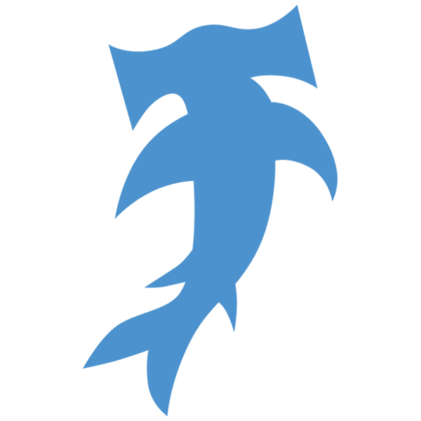 Hammer Head Shark Sillouette [SVG, DXF]