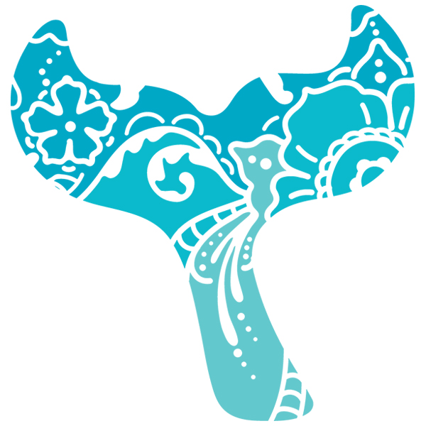 Whale Tail Cutout [SVG, DXF]