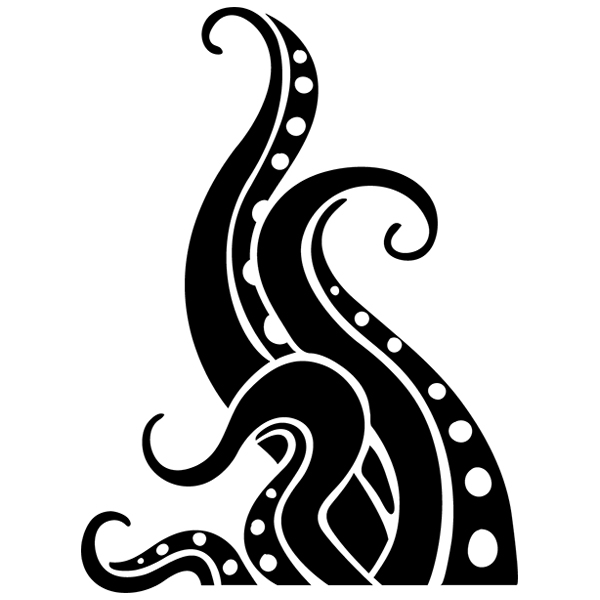 Tentacle Border [SVG, DXF]