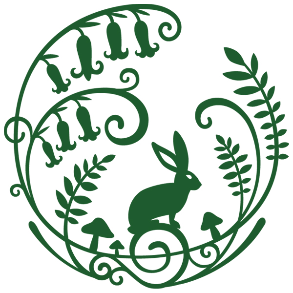 Rabbit Scene [SVG, DXF]