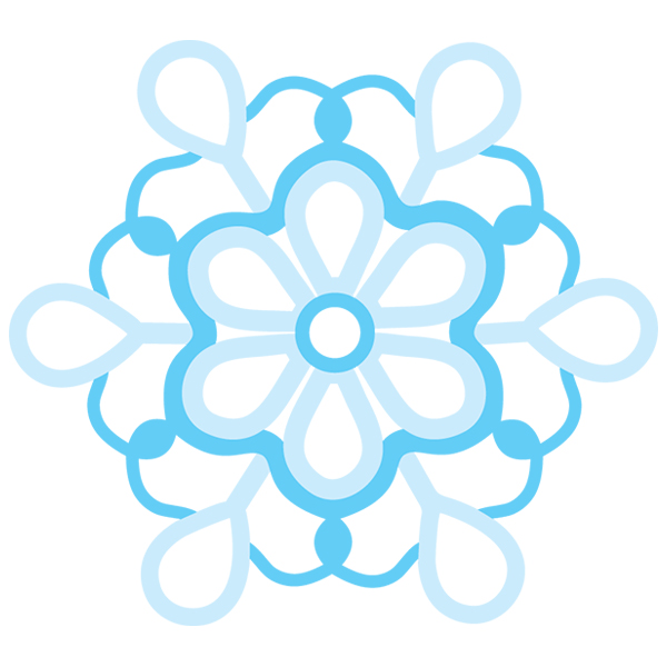 Snowflake Melody 1 [SVG, DXF]